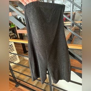 🖤Black Strapless Shiny Jumpsuit🖤